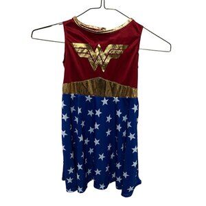 Girls Size Small DC Wonder Woman Costume Dress Up Halloween